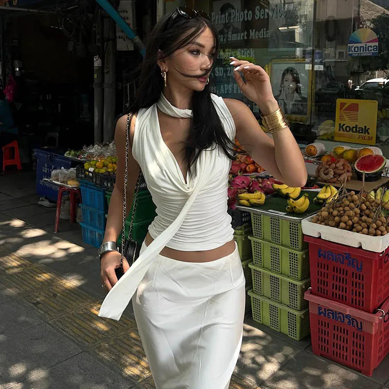 Selena Bandage Knit Tank